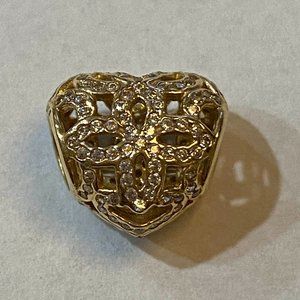 PANDORA 14k Heart Charm